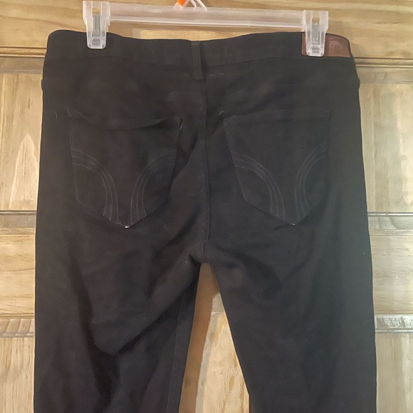 Black Distressed Skinny Jeans - Picture 3 of 4